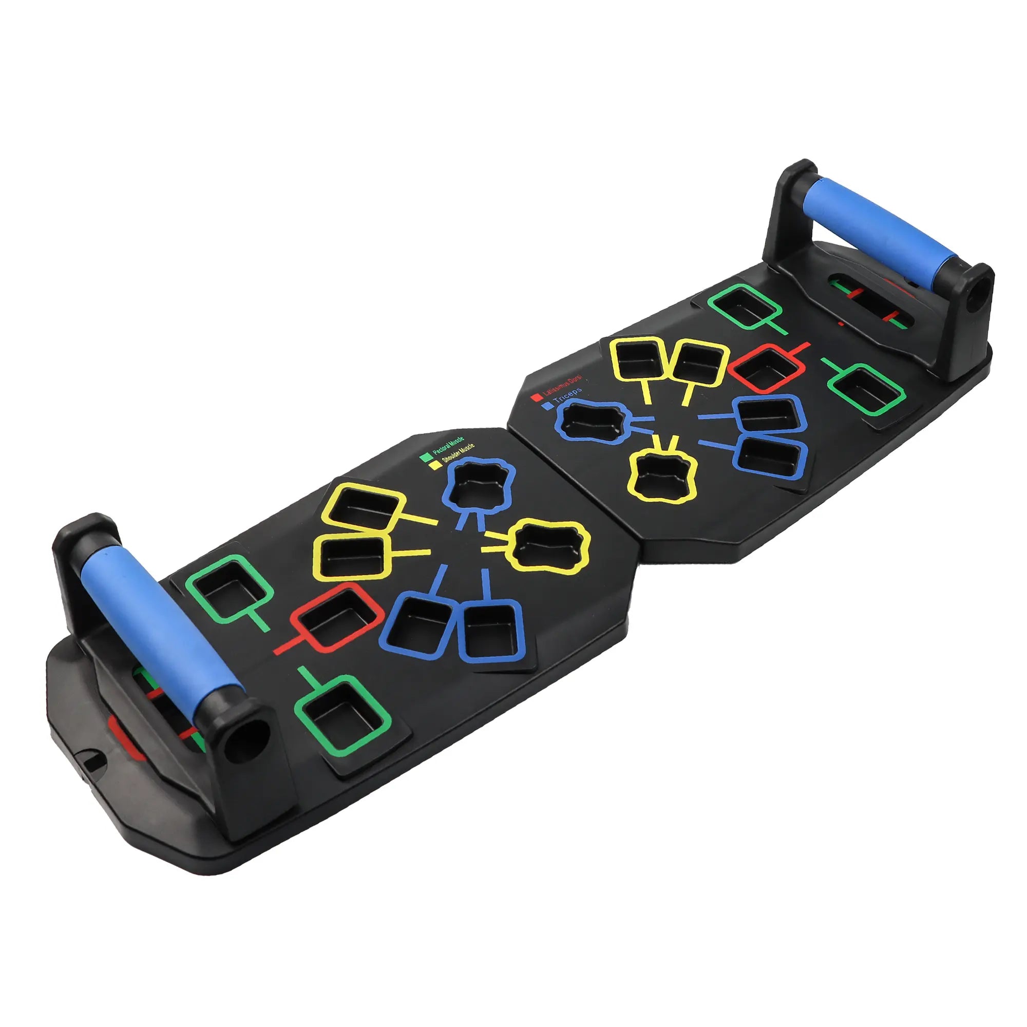 1 Count Push-Up Board, Black, Impact-Resistant Push-Up Board for Daily Strength Exercise