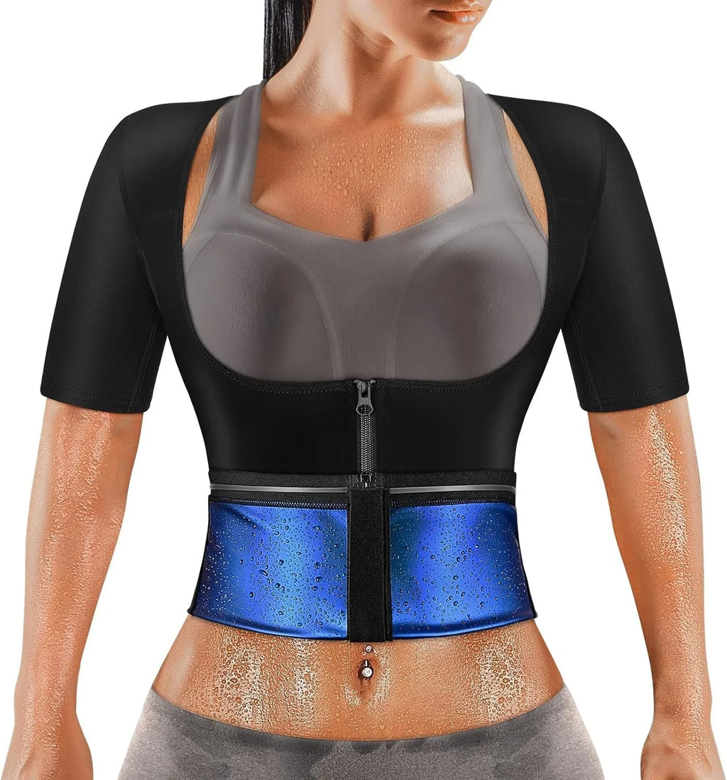 Women's Sauna Sweat Vest – neoprene slimming workout vest for women